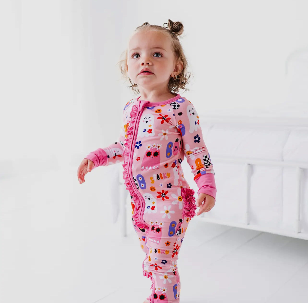 Pink-A-Boo Footies