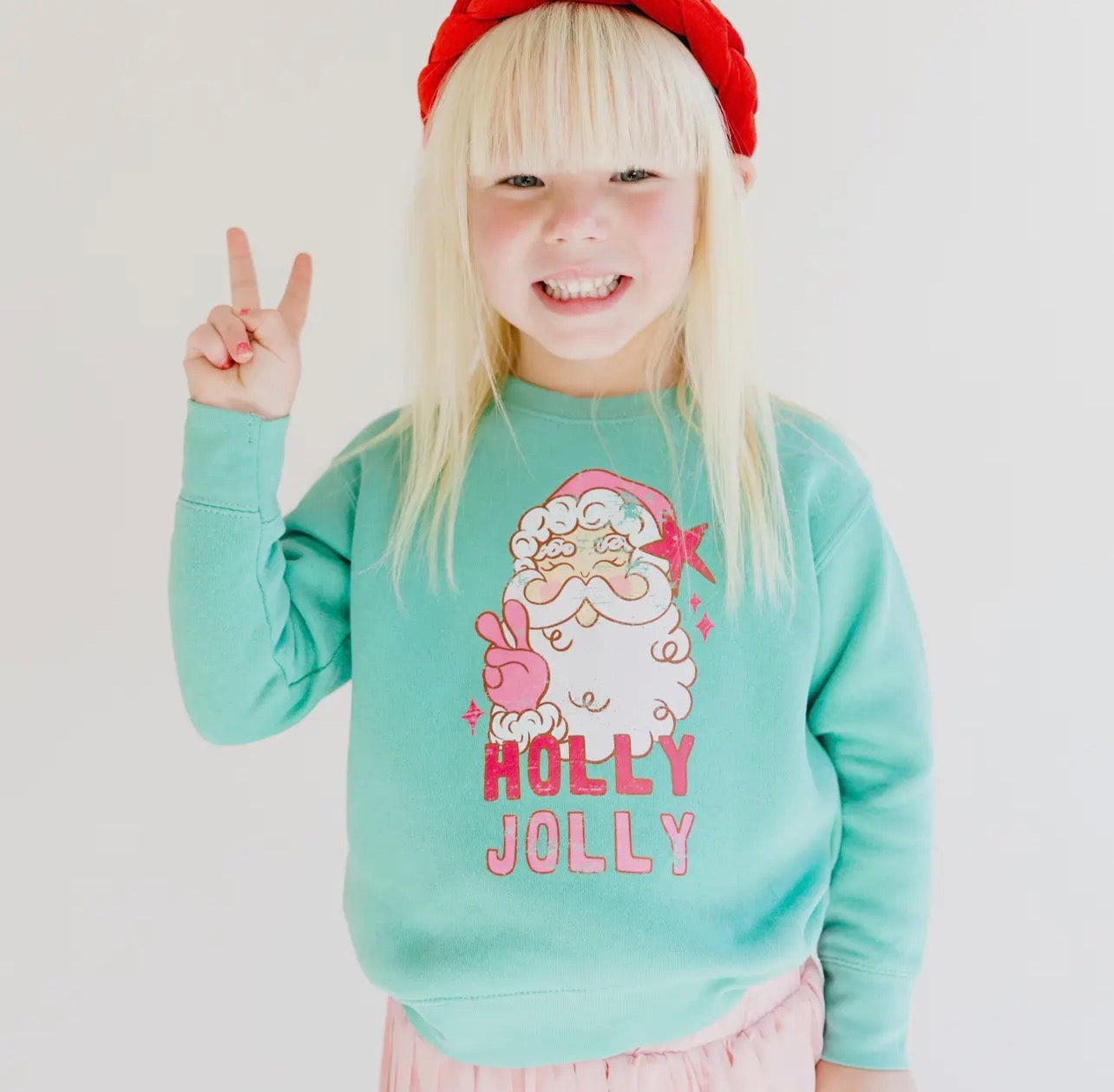Holly Jolly Santa Crewneck