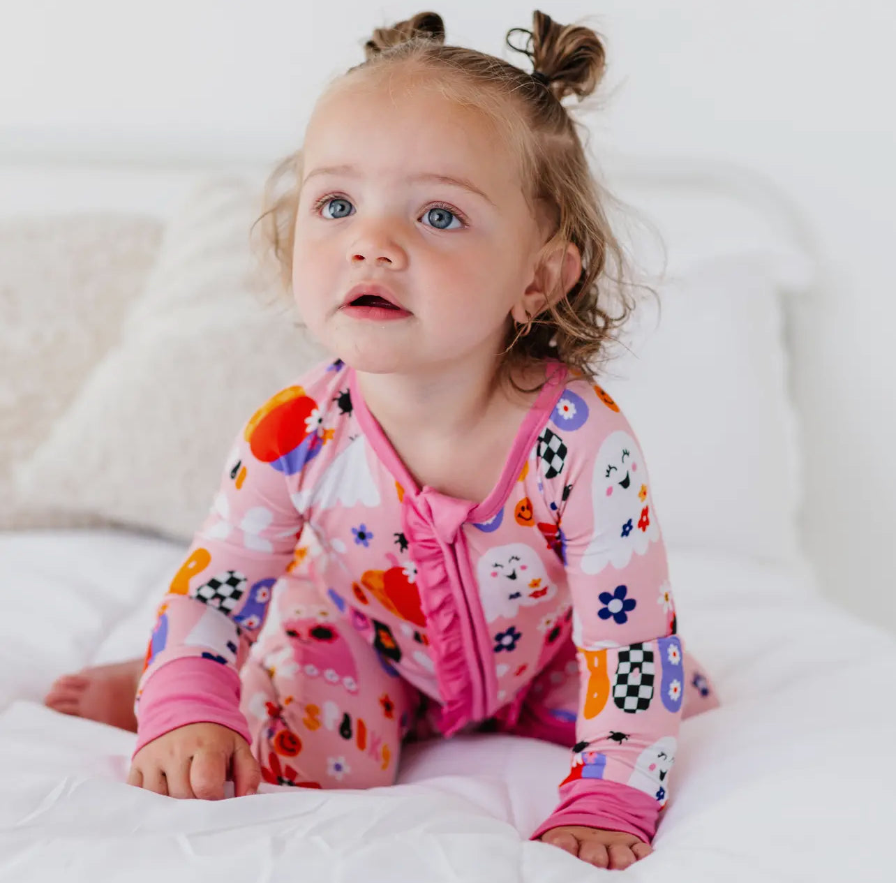 Pink-A-Boo Footies