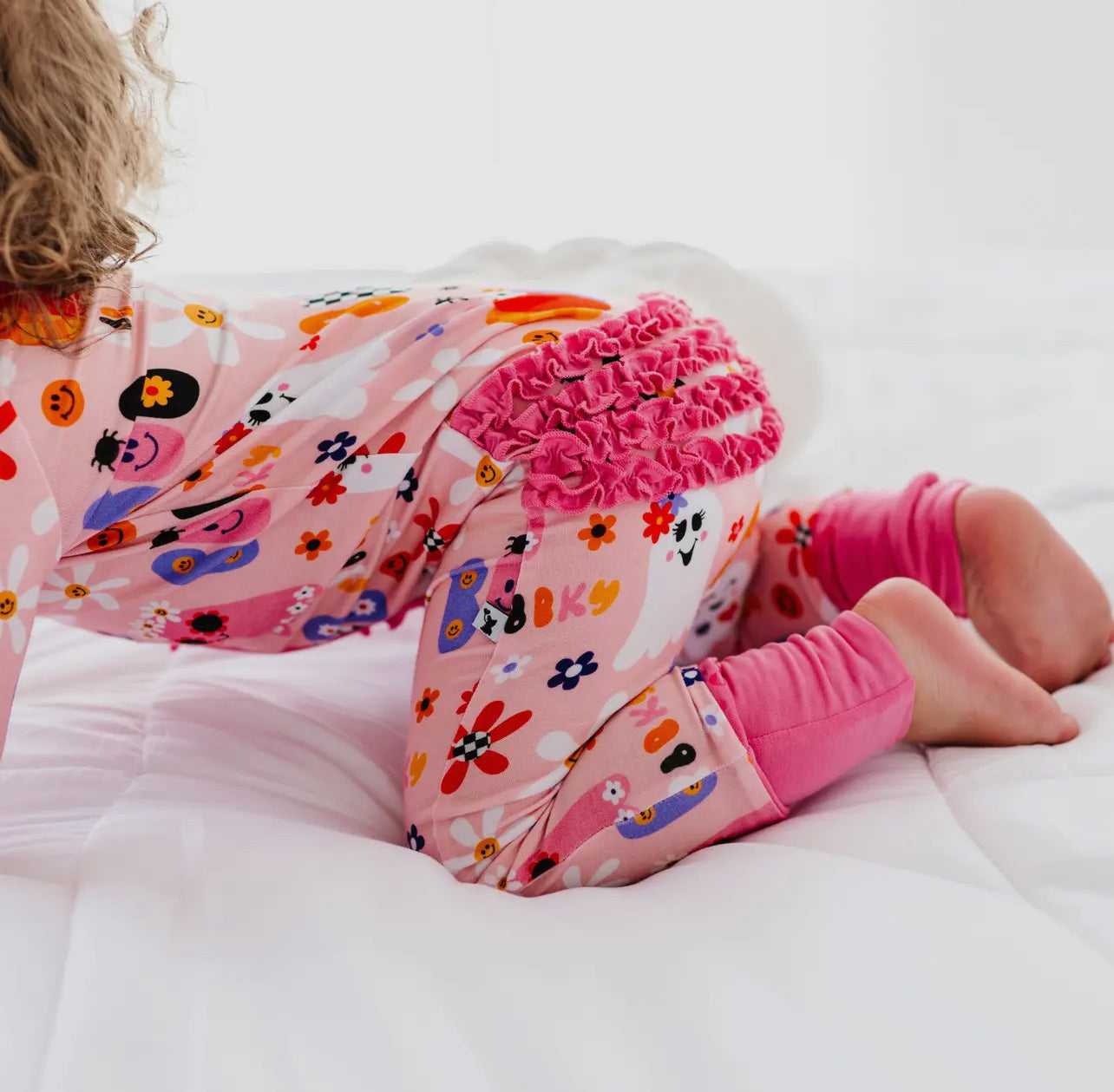 Pink-A-Boo Footies