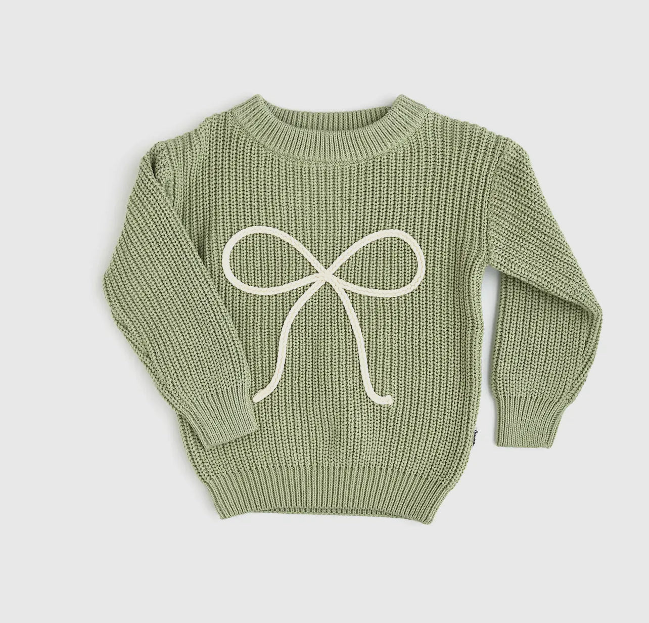 Green Bow Sweater