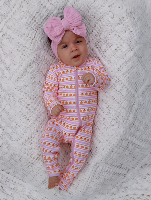 Pink Pumpkin Two Way Zippy