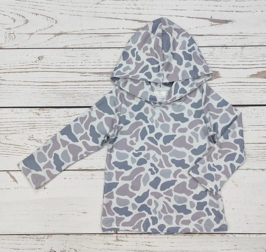 Light Camo Printed Hoodie