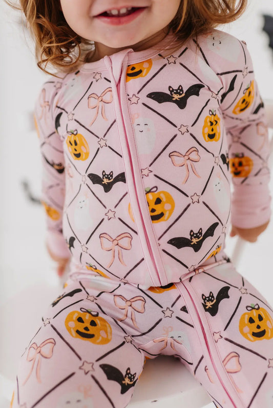 Bats & Boos Bamboo Footie