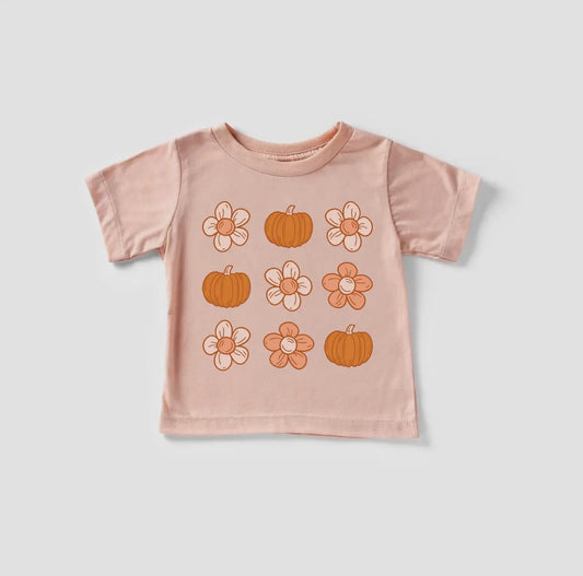 Pumpkin & Daisy Graphic Tee